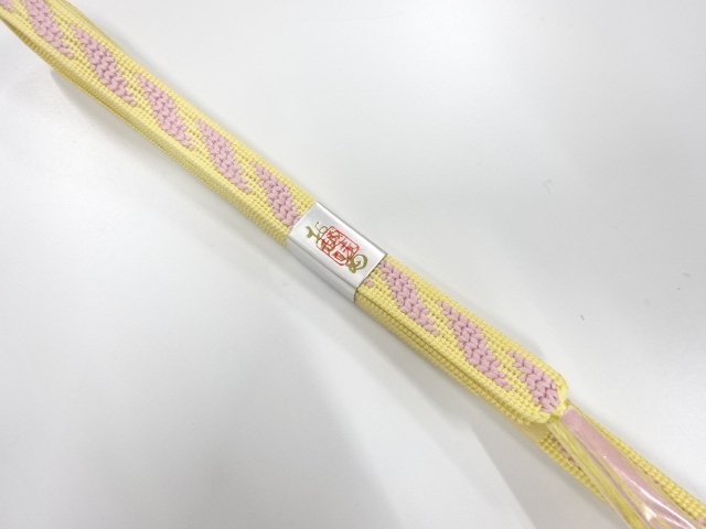 未使用品　正絹　手組帯締め